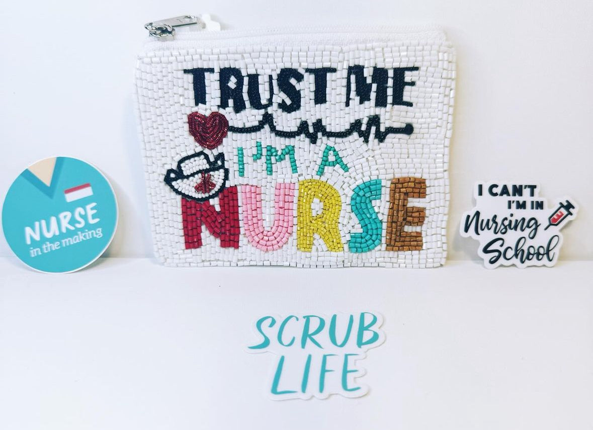 Coin purse: We love nurses